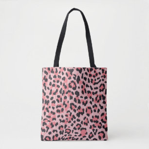 Leopardenhaut: Vintage nahtlose Textur Tasche
