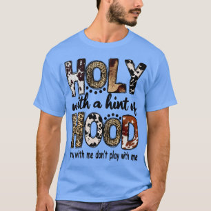 Leopardenheilige mit einem Hauch von Western C T-Shirt