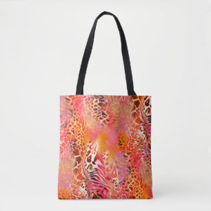 Leopardenleopard, abstrakt, animalisch tasche