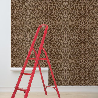 Leopardenleoparden-Blatt Peel und Stick Wallpaper Tapete