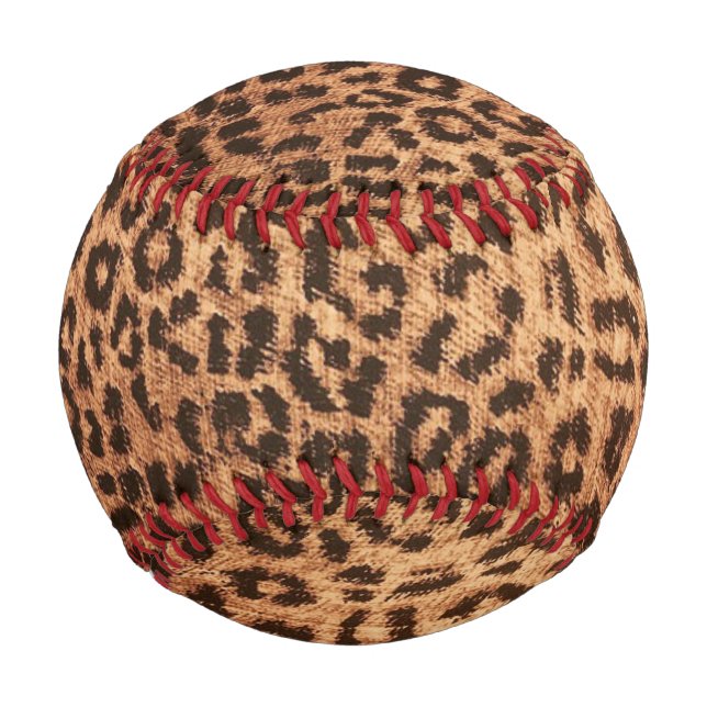 Leopardenmuster Baseball (Vorderseite)