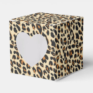 Leopardenmuster Geschenkschachtel
