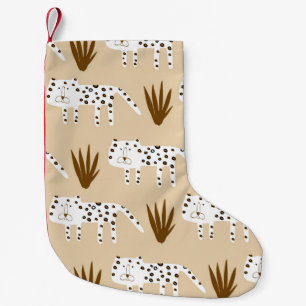 Leopardenmuster Kleiner Weihnachtsstrumpf
