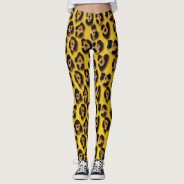 Leopardenmuster Leggings
