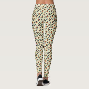 Leopardenmuster Leggings