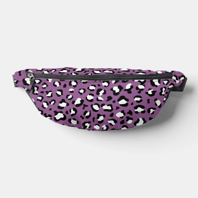 Leopardenmuster, Leoparden, Lila Leopard Bauchtasche (Ablage )