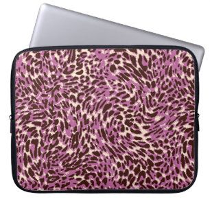 Leopardenmuster, Leopardrucke, Tierdruck,  Laptopschutzhülle