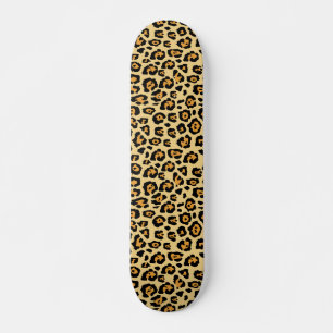 Leopardenmuster skateboard