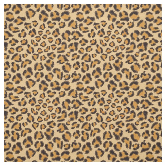 Leopardenmuster Stoff (Muster)