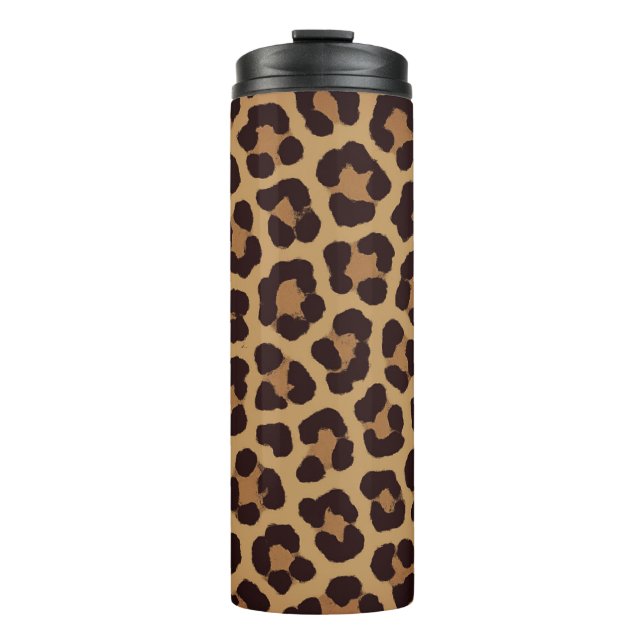 Leopardenmuster Thermosbecher (Vorderseite)