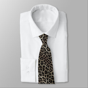 Leopardenmuster, Tiger, Leopardenfell, modisch, Krawatte