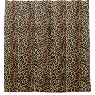Leopardenmuster, Tiger, Leopardenhaut, Duschvorhang