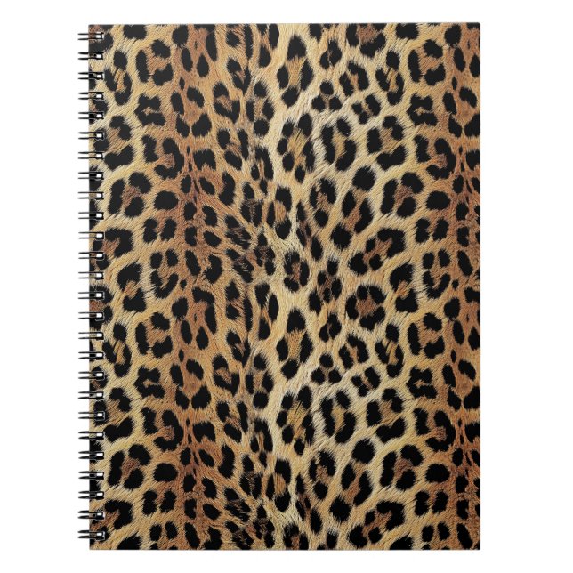 Leopardenmuster, Tiger, Leopardenhaut, Notizblock (Vorderseite)