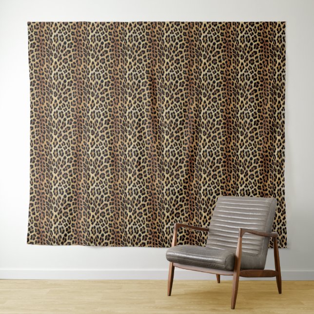 Leopardenmuster, Tiger, Leopardenhaut, Wandteppich (Beispiel (Horizontal))