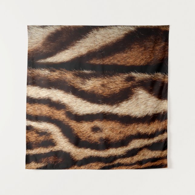 Leopardenpelz Wandteppich (Vorderseite)