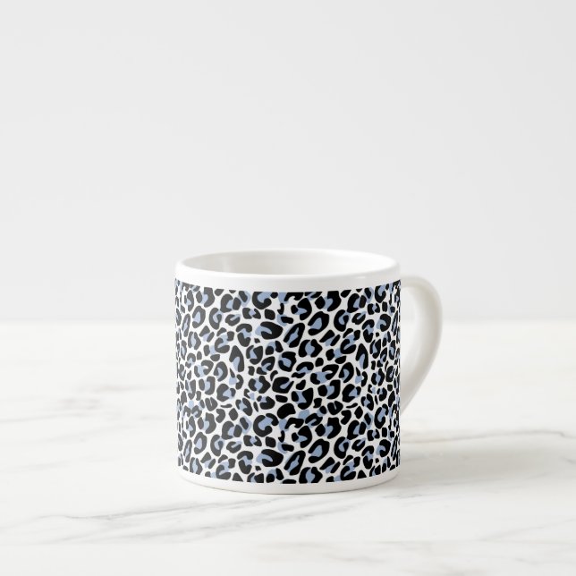 Leopardenprint Espresso-Tasse Espressotasse (Vorderseite Rechts)