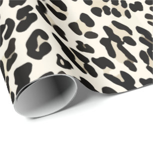 Leopardenprint-Geschenkpapier für besondere Anläss Geschenkpapier