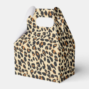 Leopardenprint Geschenkschachtel