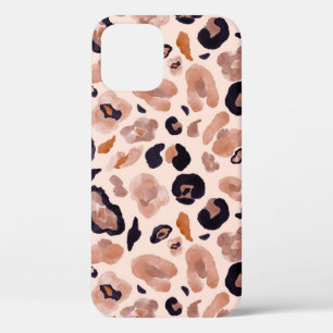 Leopardenprint, nahtlos, beige Hintergrund. Case-Mate iPhone Hülle