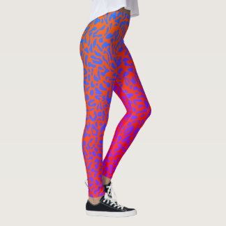 Leopardenprint-Psychedelic-Leggings Leggings