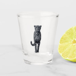 Leopardenschussglas Schnapsglas