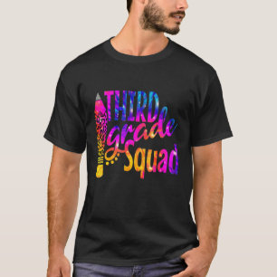 Leopardenstift-Gefärbte Krawatte Niedlich zurück z T-Shirt