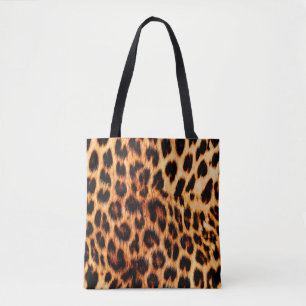 Leopardenstruktur, afrikanisches Tiermuster. Tasche