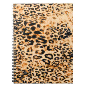 Leopardenstruktur, Leopardenmuster Notizblock