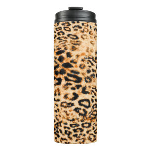Leopardenstruktur, Leopardenmuster Thermosbecher