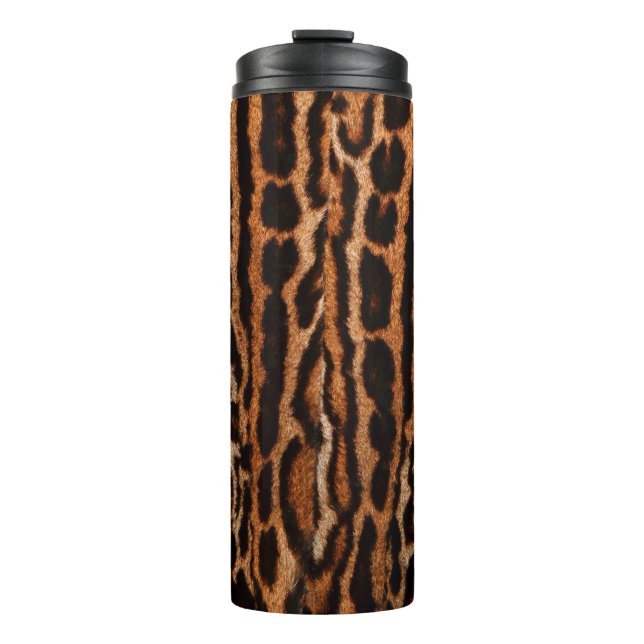 Leopardenstruktur Thermosbecher (Vorderseite)