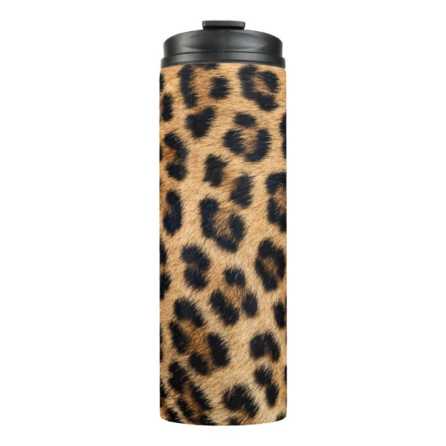 Leopardenstruktur Thermosbecher (Vorderseite)