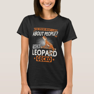 Leopardgecko-Besitzer Reptil Echse Gewöhnlicher Le T-Shirt
