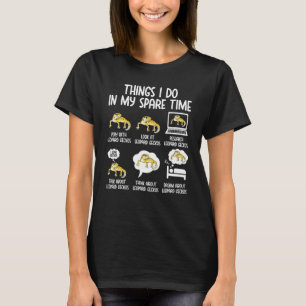 Leopardgecko Dinge, die ich in meiner Freizeit Leo T-Shirt