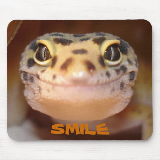 Leopardgecko-Lächeln-Mausunterlage Mousepad