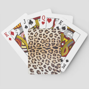 Leopardhaar Spielkarten