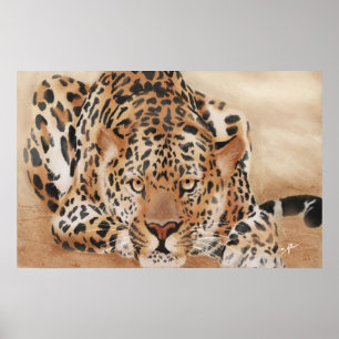 Leopardplakat Poster