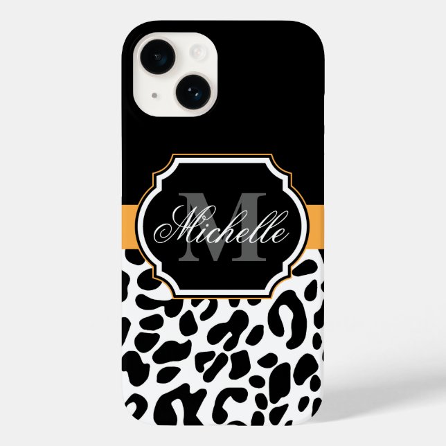 Leopardrucke Case-Mate iPhone 14 Hülle (Rückseite)