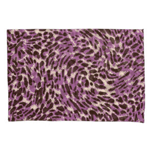 Leopardrucke, klassisches Tiermuster. Kissenbezug