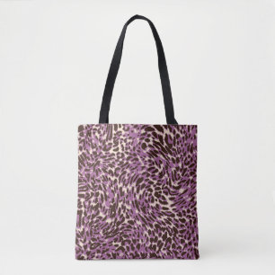 Leopardrucke, klassisches Tiermuster. Tasche