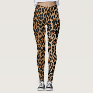 Leopardrucke Leggings