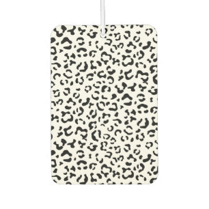 Leopardrucke, Leoparden, Schwarz und Weiß Autolufterfrischer