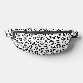 Leopardrucke, Leoparden, Schwarz und Weiß Bauchtasche