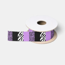 Leopardrucke, Zebra Print, Tierdruck, Lila