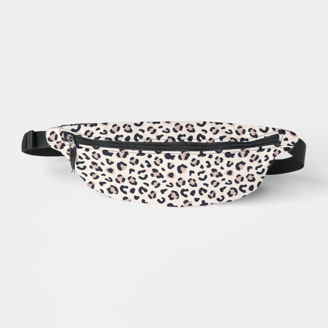 Leopardruckpink Bauchtasche (Vorderseite)