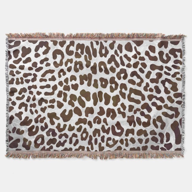 Leopardschokolade Decke (Vorderseite)
