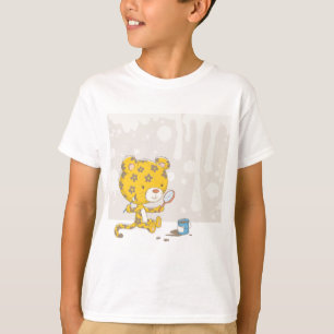 Leopardstellen T-Shirt