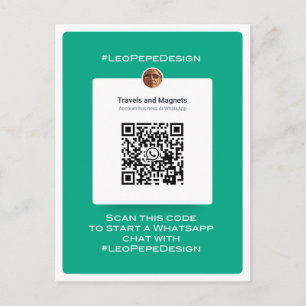 #LeoPepeDesign, Postkarte