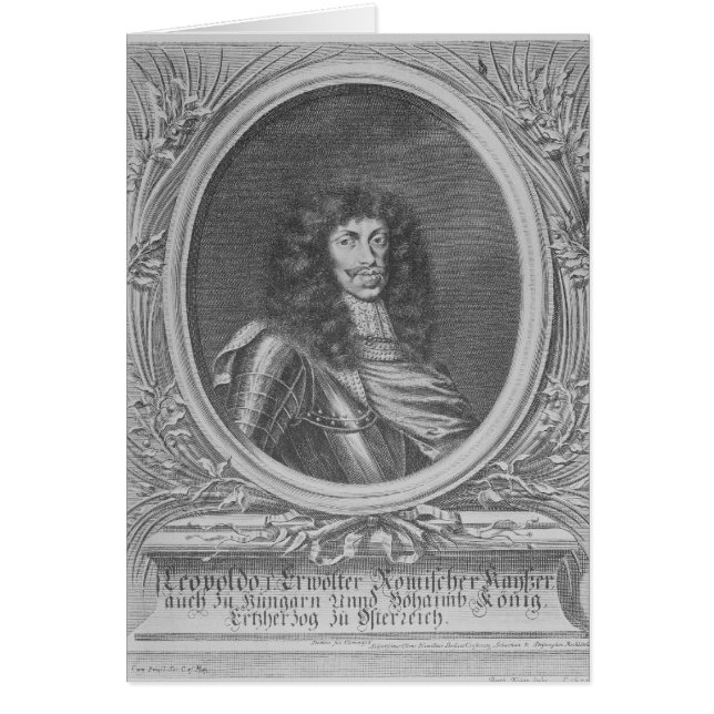 Leopold I, heiliger römischer Kaiser (Vorne)