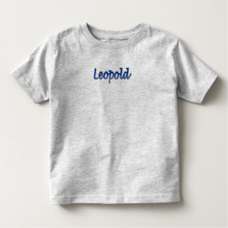 Leopold Kleinkind-Geldstrafe-Jersey-T - Shirt