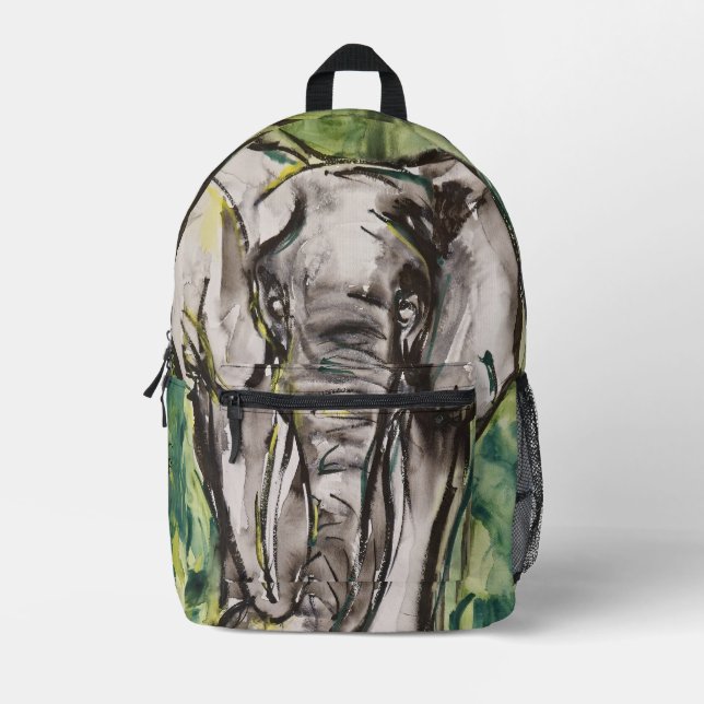 Lephelant Bedruckter Rucksack (Vorderseite)
